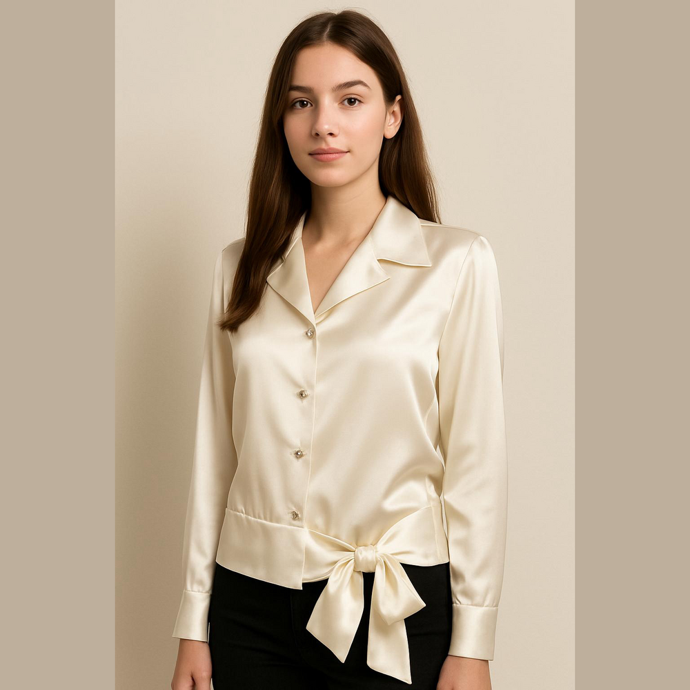 Vintage Elegant Blouse Jeffrey and Dara Evenings Tom Barra Shirt